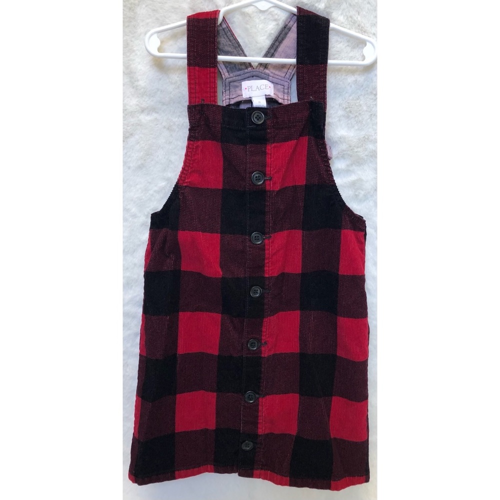 Girls overall dress. Children’s Place. Size 8.